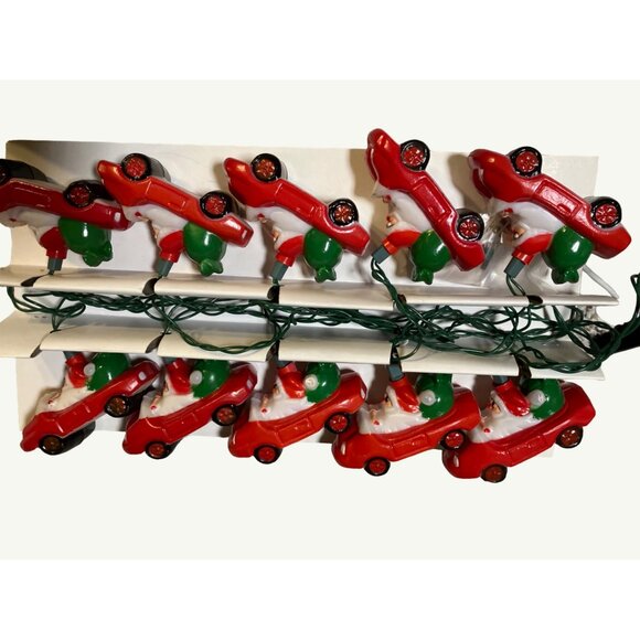 Club Santa Santa Cruise 10 Light Set - Indoor/Outdoor Use - Santa Cruisin' in St - Picture 7 of 10